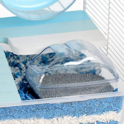 Heytea Hamster Sand Bath Container Large Transparent Plastic Toilet With Scoop Set For Small Pet Animals Cage [...]