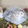 Heytea Hamster Sand Bath Container Large Transparent Plastic Toilet With Scoop Set For Small Pet Animals Cage [...]