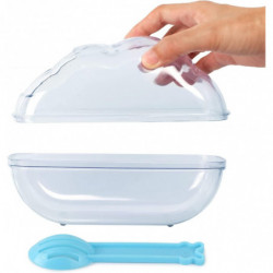 Heytea Hamster Sand Bath Container Large Transparent Plastic Toilet With Scoop Set For Small Pet Animals Cage [...]