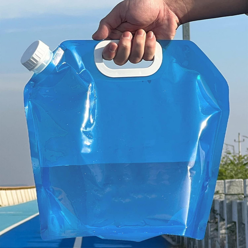 Foldable Water Canister - Flexible Bpa-free Container For Camping