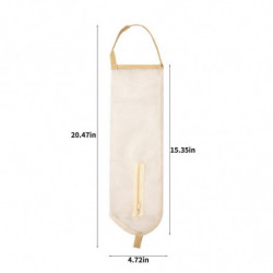 Plastic Bag Holder Grocery Bag Holder Trash Bags Holder Wall Mount Garbage Plastic Bag Organizer