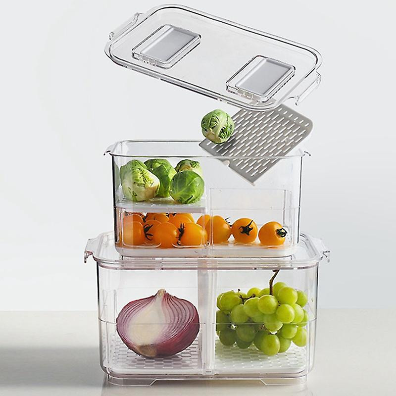 Boîte de fruits et légumes fraîchement conservée Boîte de garde fraîche avec couvercle, un