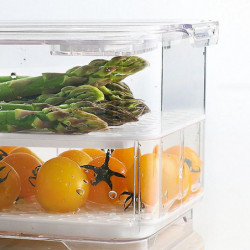 Boîte de fruits et légumes fraîchement conservée Boîte de garde fraîche avec couvercle, un