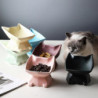 Cat Bowl Dog Bowl Oblique Mouth Bowl High Foot Bowl Flat Face Cat Bowl To Protect The Spine