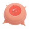 11X11x5cm light pink pet food containers safe newborn pet milk feeder multi-nipples feeder milk cont