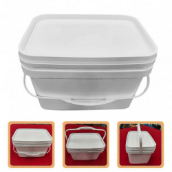 Painting Bucket Paints Container with Cover and Handle Painting Varnish Storage Bucket