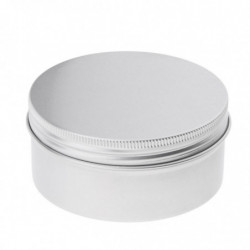 6 Pieces Aluminium Lip Balm Empty Pot Jar Tin Container Box With Screw Lid