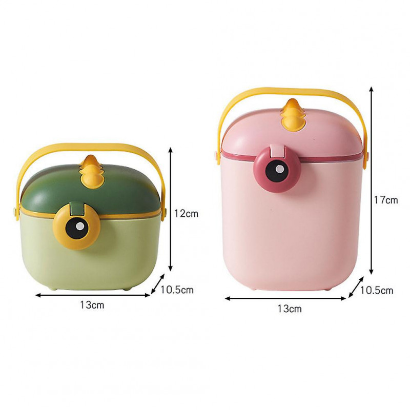 Dinosaur Portable Milk Powder Box Large-capacity Waterproof And Leak-proof Food Storage Box With Handle Baby Food [...]