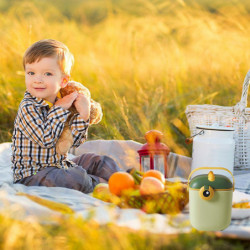 Dinosaur Portable Milk Powder Box Large-capacity Waterproof And Leak-proof Food Storage Box With Handle Baby Food [...]