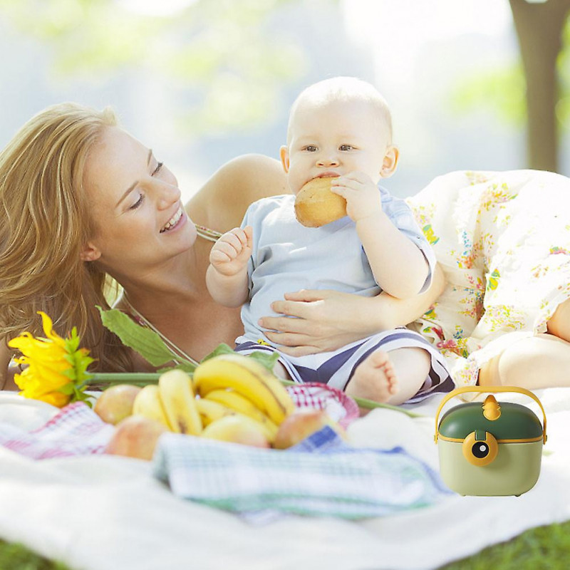 Dinosaur Portable Milk Powder Box Large-capacity Waterproof And Leak-proof Food Storage Box With Handle Baby Food [...]