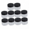 10 Pieces Lotion Jar 30ml Mini Pet Pet Storage Jar for Nuts Kitchen