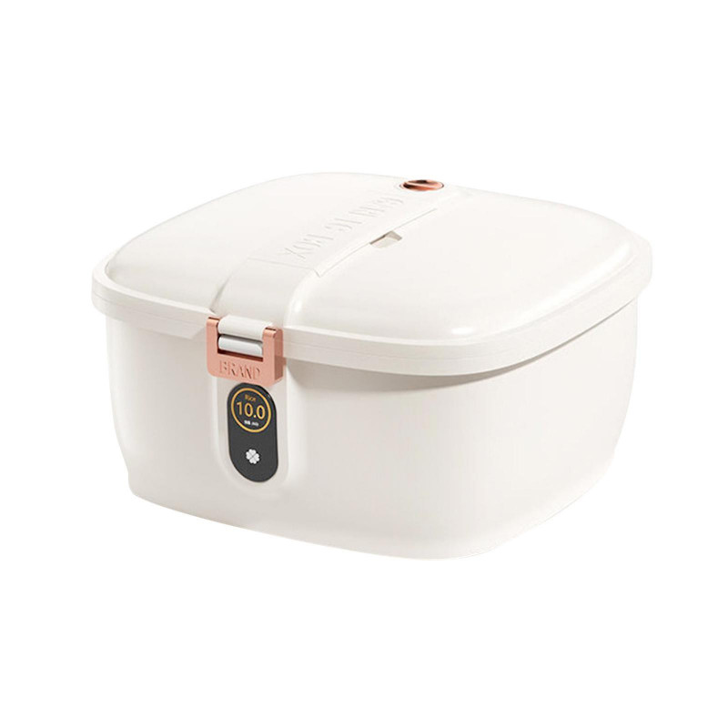 Rice Container, Food Grain Box Bin, Large Capacity for Flour Nuts Cereal