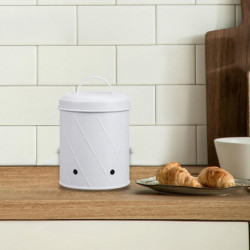 Pot d’ail d’oignon de pomme de terre, boîte en métal respirante, boîte de stockage de légumes, seau de récipient [...]