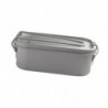 Lunch Box Easy to Clean Tableware Food Container for Home Travel Backpacking 1 Handle