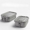 Lunch Box Easy to Clean Tableware Food Container for Home Travel Backpacking 1 Handle