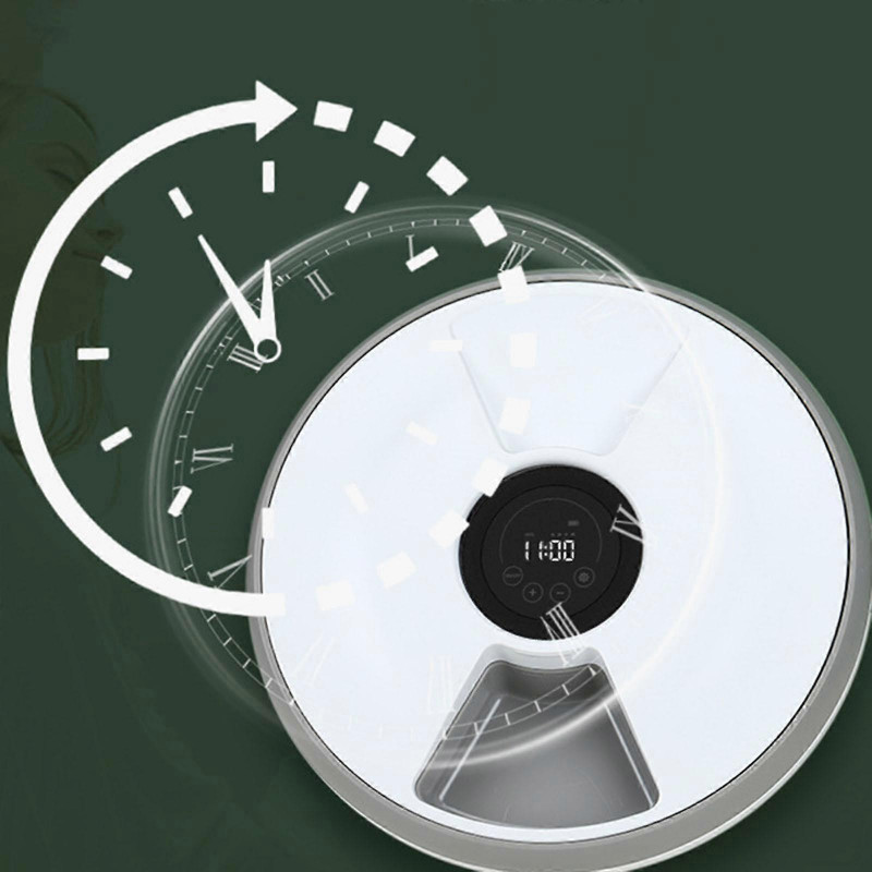 Automatic Cat Feeder Pets Dosing Cat Food Dispenser for Cats Kitty Small Pets