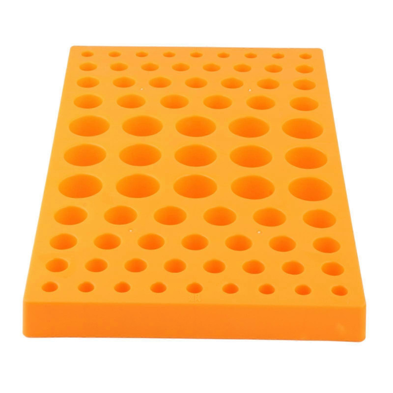 Milling Cutter Storage Box 75 Holes Accessories Sturdy PP Material Versatile