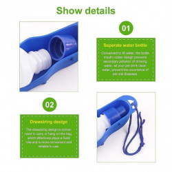 250ml Outdoor Portable Pet Water Bottle