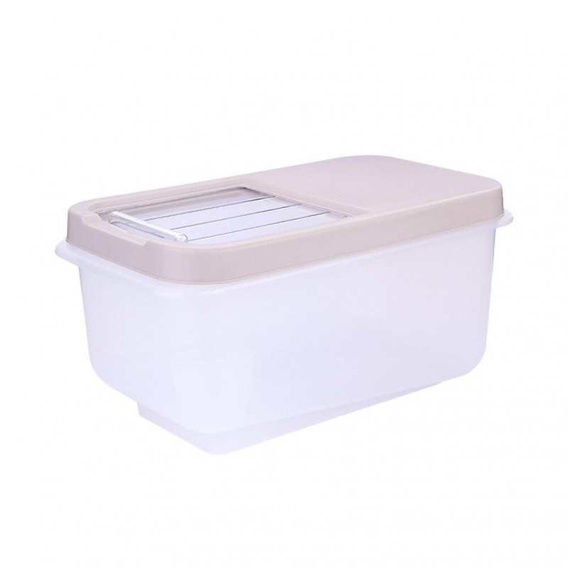 Household Sealed Insect-proof Rice Bucket Storage Box Plastic Moisture-proof Rice Cylinder 10kg Kitchen Thick [...]