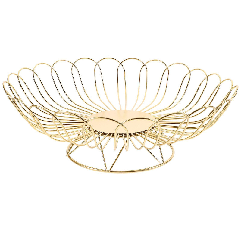 Decorative Food Basket Fruit Container Food Bowl Container Vegetable Storage Basket