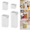 2300ml Sealed Storage Jar Cans Tank Food Container Free Kitchen Organization