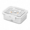 TY-90022 Airtight Food Storage Box with Timer PET+PP Spices Container, Size S (BPA-Free, No FDA)