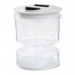 Pickle & Olive Jar Container With Strainer Leak-proof Sealed Plastice For Home Qian