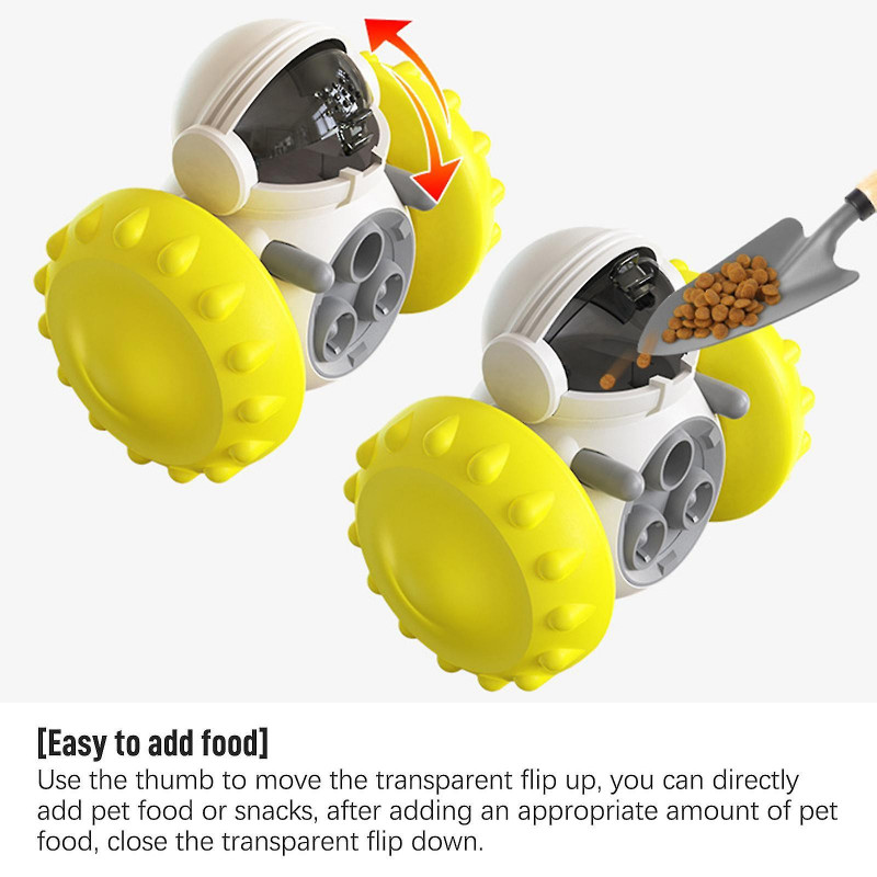 Food Bowl Tumbler Balance Abs Pet Supplies Bpa-free Safe To Use Feeding tout en jouant avec une friandise [...]