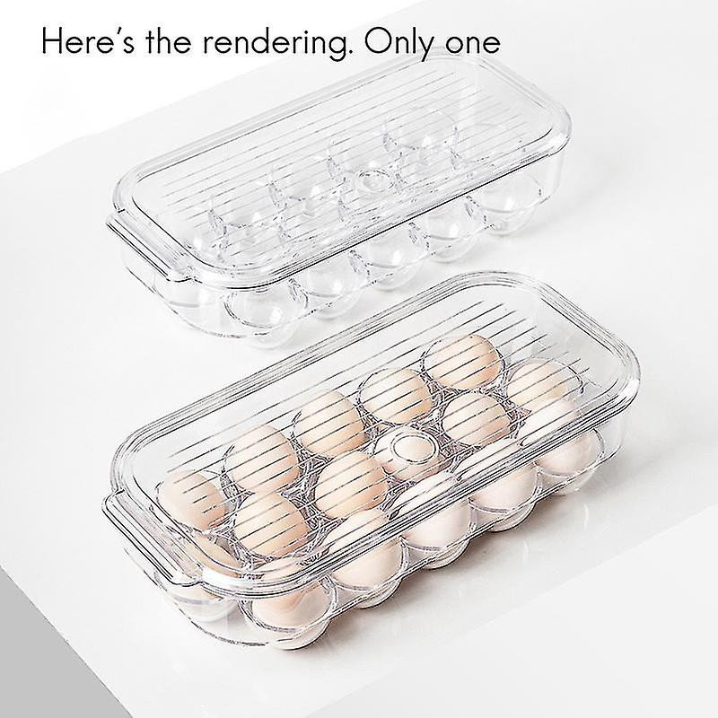 Egg Rack Storage Box Can Hold 16 Mesh Eggs, With Handle And Lid