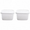 Green Onion Storage Box Kitchen Ginger Garlic Storage Box & Airtight Box White