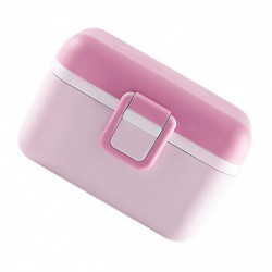 Baby Milk Powder Container Formula Food Storage Dispenser Sealed Pink