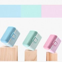 Baby Milk Powder Container Formula Food Storage Dispenser Sealed Pink