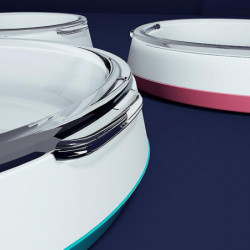 Pet Glass Bowl Dog Cat Drinking Water Feeding Bowl Food Bowl Drinking Water Bowl High Quality