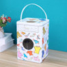 3xhousehold Laundry Powder Tin 5l Capacity For Storing Grain Rice Laundry Room Colorful