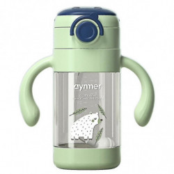 1pcs Measuring Straw Cup Portable Water Bottle Breast Container Feedin