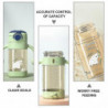 1pcs Measuring Straw Cup Portable Water Bottle Breast Container Feedin 1pcs Measuring Straw Cup Portable Water Bottle Breast Container Feedin
