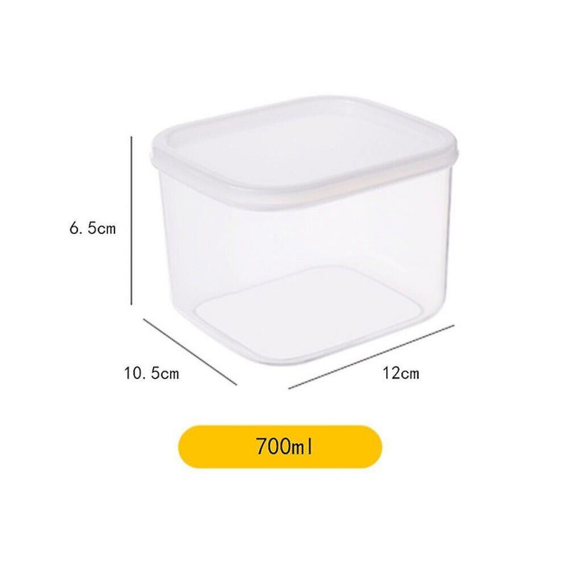 1x Reusable Carryable Food Sealed Crisper Storage Box Non-toxic Odorless Durable 1x Reusable Carryable Food Sealed Crisper Storage Box Non-toxic Odorless Durable