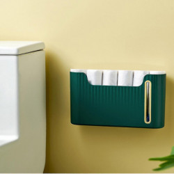 Plastic Bag Organizer, Wall Mount or Adhesive Hanging Storage Dispenser - Washable Holder for Plastic Bags