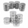 Lot 22pcs 10g 50g Round Aluminum Cosmetics Cream Empty Lip Balm Containers Jars Tin With Screw Lid Lot 22pcs 10g 50g Round Aluminum Cosmetics Cream Empty Lip Balm Containers Jars Tin With Screw Lid
