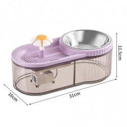 Pet Automatic Timer Feeder for cats dogs Double Dish Bowl Large Capacity Dry&Wet Food Container Pet Accessories Pet Automatic Timer Feeder for cats dogs Double Dish Bowl Large Capacity Dry&Wet Food Container Pet Accessories