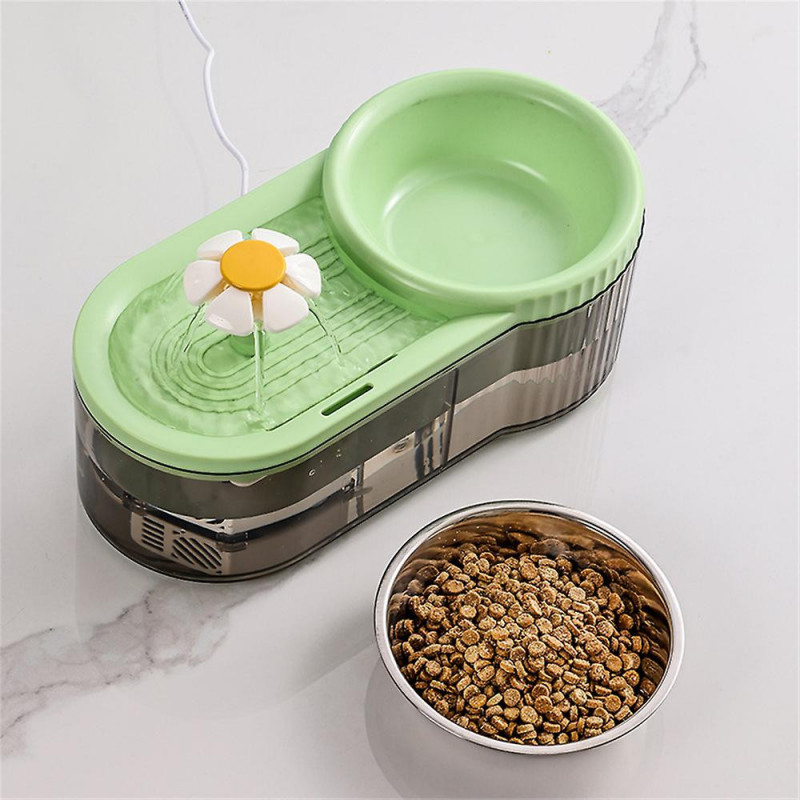 Pet Automatic Timer Feeder for cats dogs Double Dish Bowl Large Capacity Dry&Wet Food Container Pet Accessories