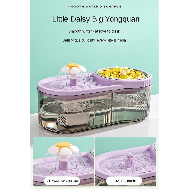 Pet Automatic Timer Feeder for cats dogs Double Dish Bowl Large Capacity Dry&Wet Food Container Pet Accessories