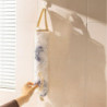 Kitchen Dining Plastic Bag Holder Grocery Bag Holder Trash Bags Holder Wall Mount Garbage Plastic Bag Organizer