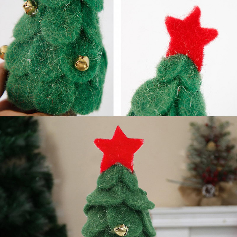 Christmas Wool Felt Decorations With Durable Non-toxic Material With Durable Non-toxic Material