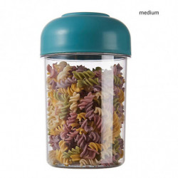 Plastic Airtight Food Container Sealing Storage Canister With Lid Cereal Seasoning Jar Sealed Flour Plastic Airtight Food Container Sealing Storage Canister With Lid Cereal Seasoning Jar Sealed Flour