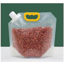 Grain Moisture-proof Sealed Bag, Transparent Grain Storage Suction Bags Grain Moisture-proof Sealed Bag, Transparent Grain Storage Suction Bags