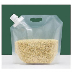 Grain Moisture-proof Sealed Bag, Transparent Grain Storage Suction Bags Grain Moisture-proof Sealed Bag, Transparent Grain Storage Suction Bags