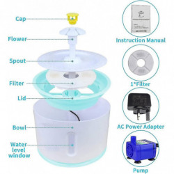 Cat Dispenser Cat Dispenser Less Steel 2.4l Silent Automat Cat Dispenser Cat Dispenser Less Steel 2.4l Silent Automat