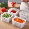 Kitchen Plastic Storage Box Fresh-keeping Box Refrigerator Fruit Containers