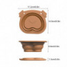 Collapsible Dog Bowl,portable Pet Dog Feeder Bowls For Outdoor Travel Hiking Camping Picnic